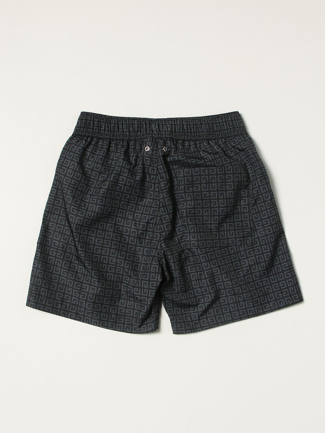 Swimsuit Givenchy: Givenchy swim trunks with logo allover black 2