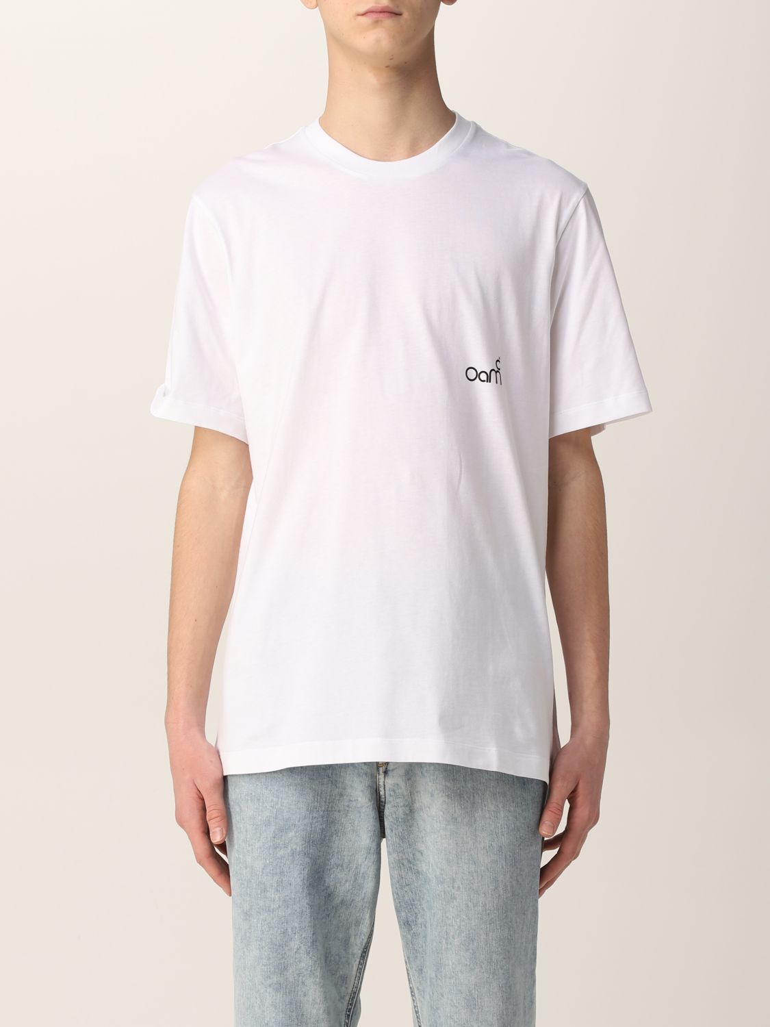 OAMC: t-shirt for man - White | Oamc t-shirt OAMU709267COT00744 online ...