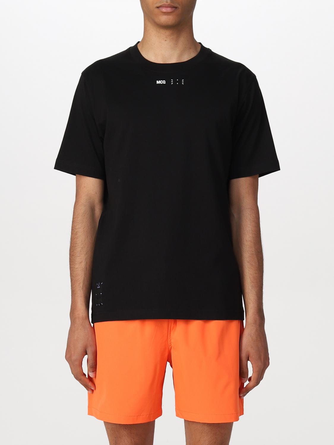 mcq black t shirt