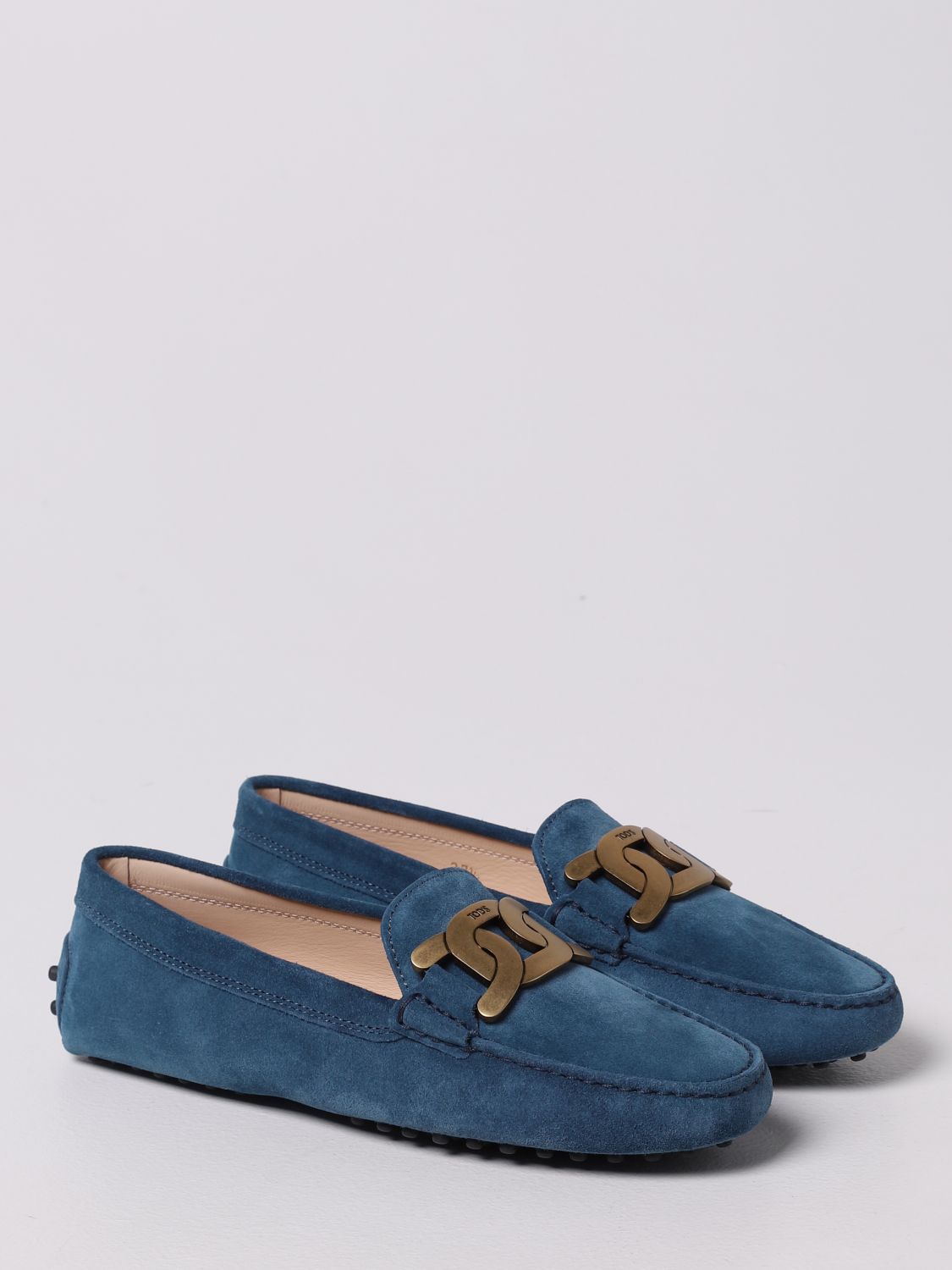 Мокасины Tod's: Обувь Женское Tod's синий 1 2
