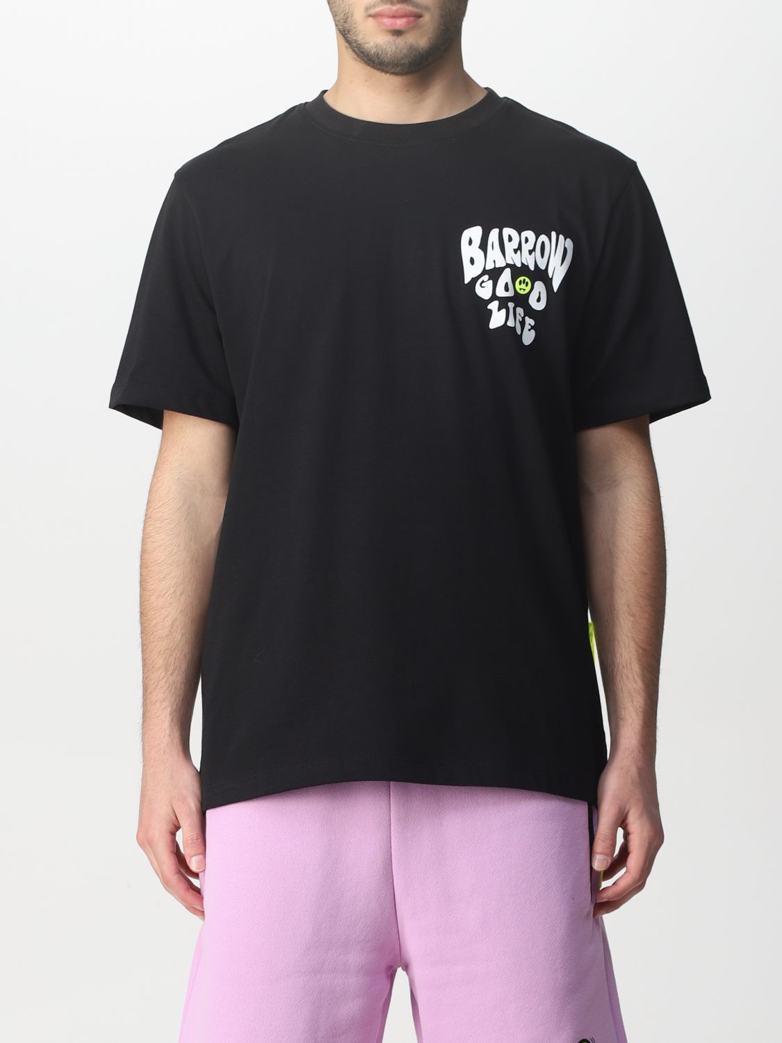 BARROW: T-shirt with graphic print - Black | T-Shirt Barrow 031245 ...