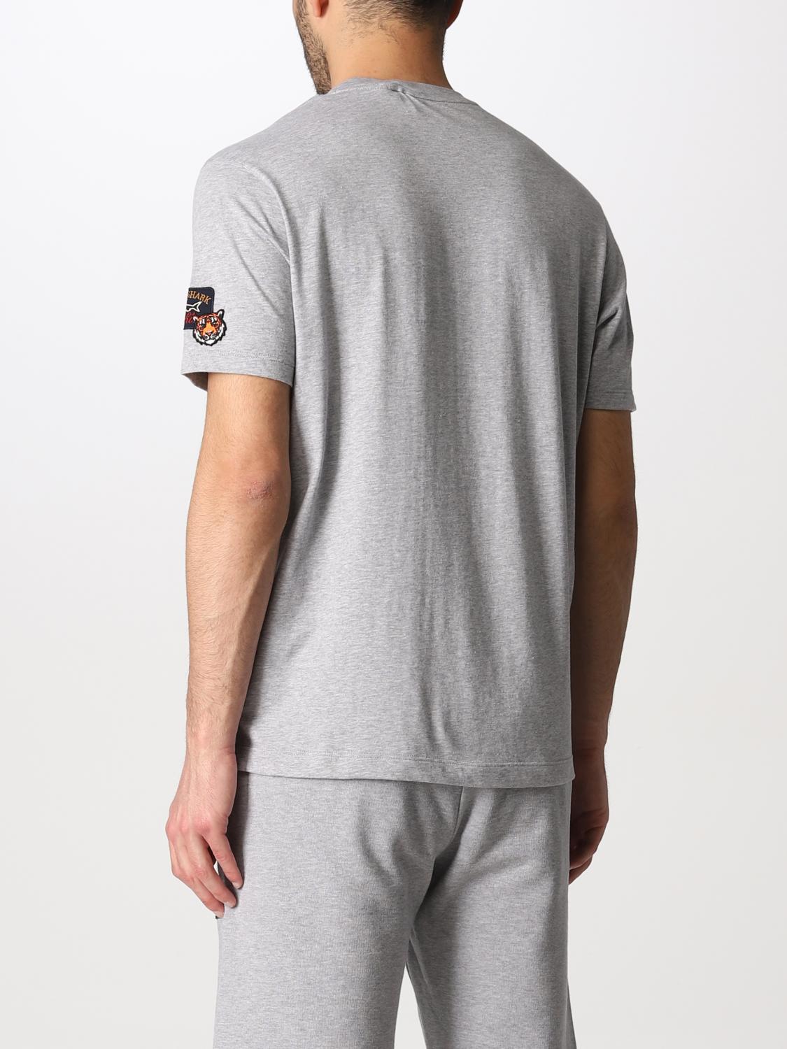paul and shark grey t shirt