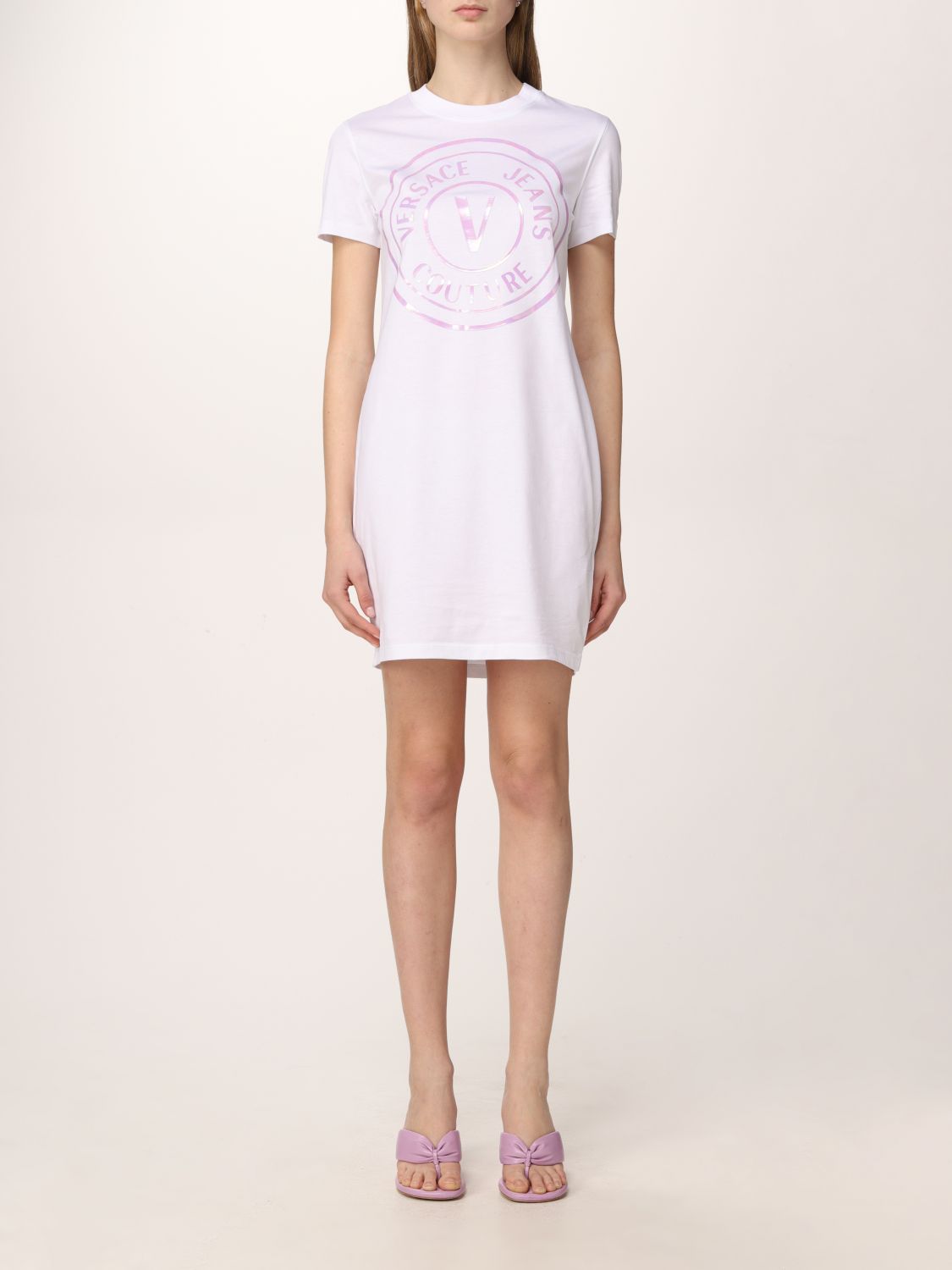 women's versace t shirt dress