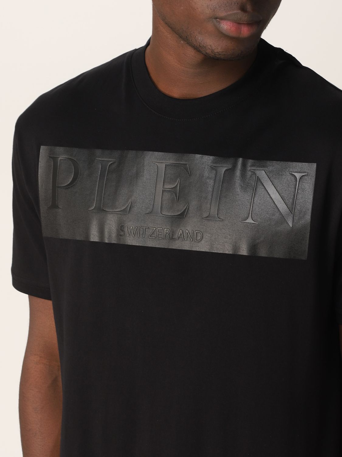 T-Shirt Philipp Plein Clothing Black