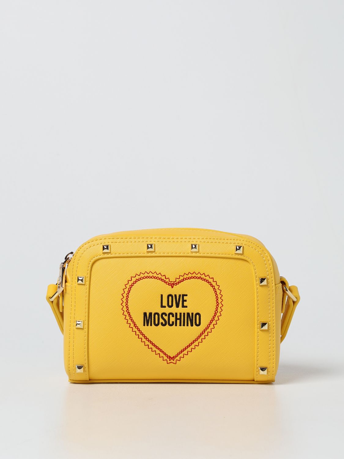 Mini- Tasche Love Moschino: Schultertasche damen Love Moschino gelb 1