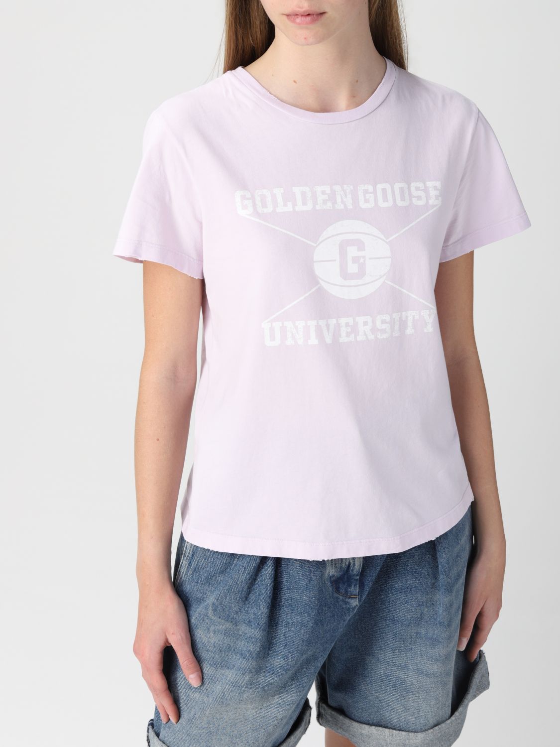 Golden Goose cotton t-shirt with print