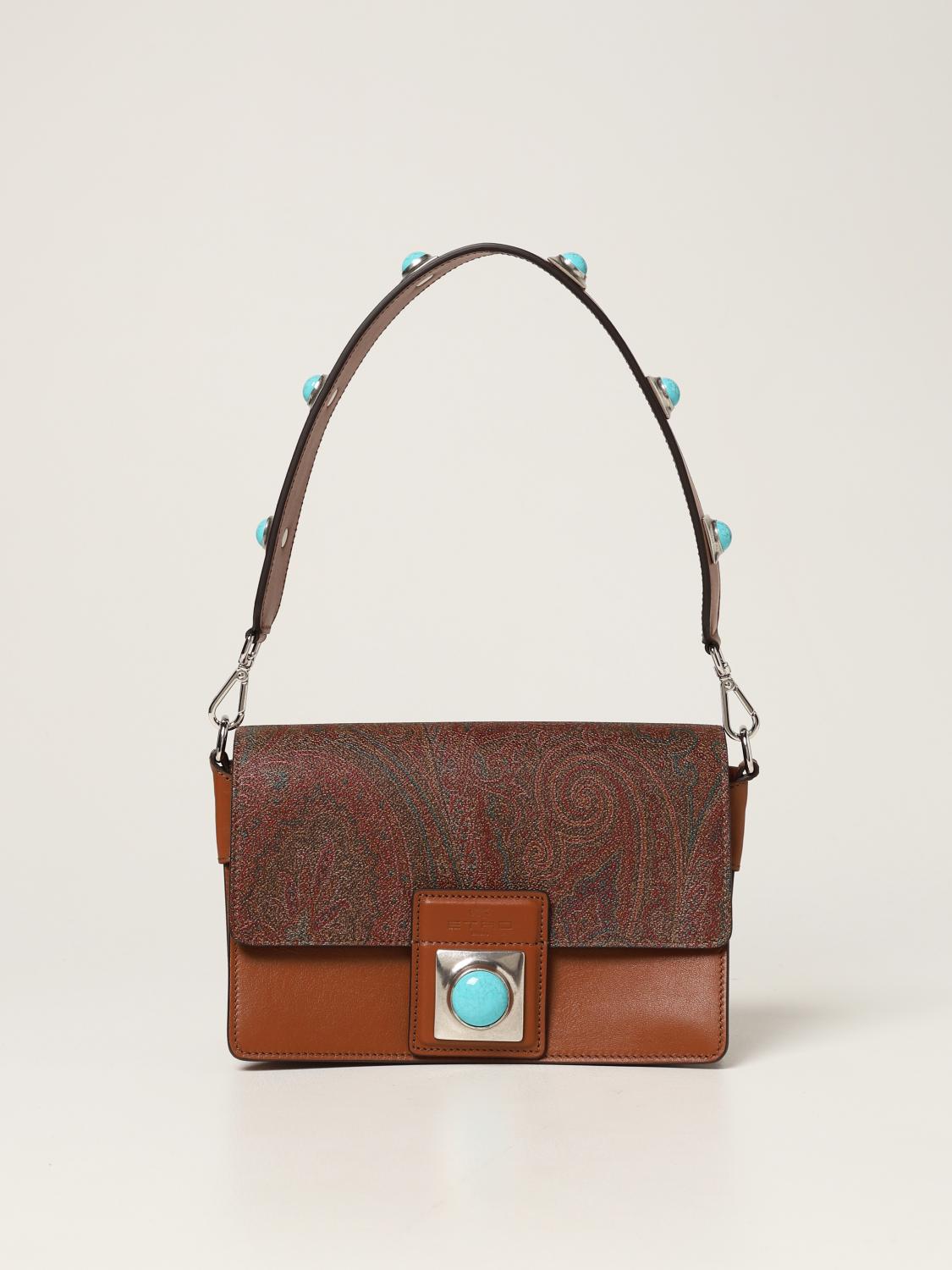 Etro Cartella in Cotone Spalmato Stampa Paisley donna - Glamood Outlet