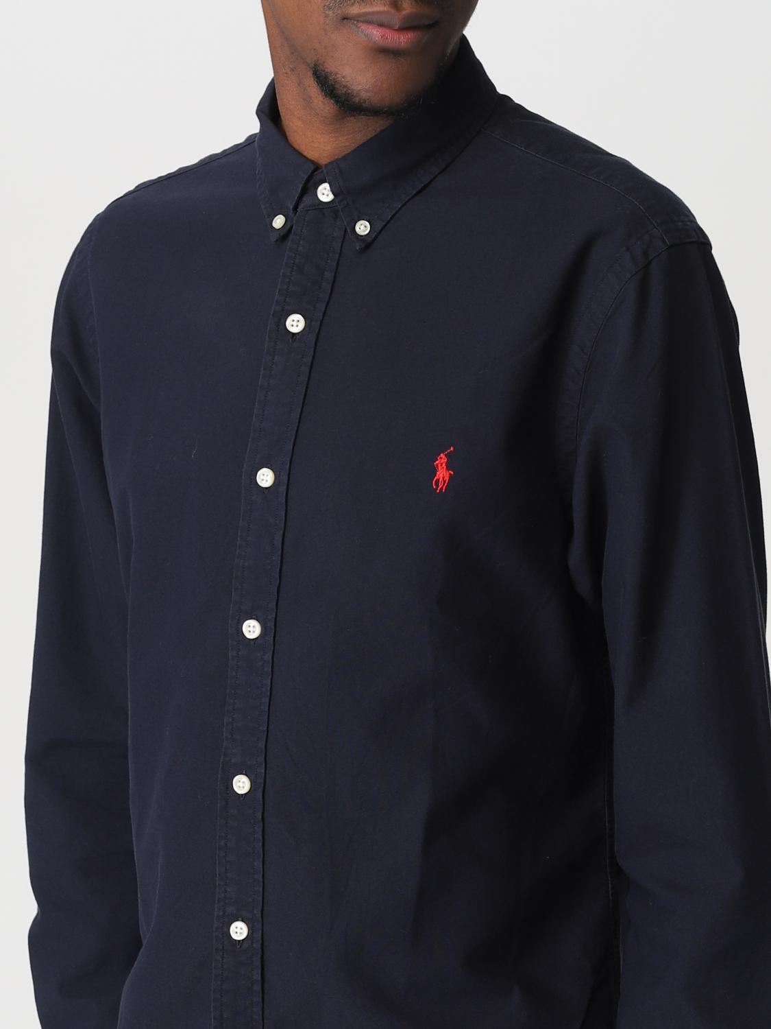 camisa polo ralph lauren azul