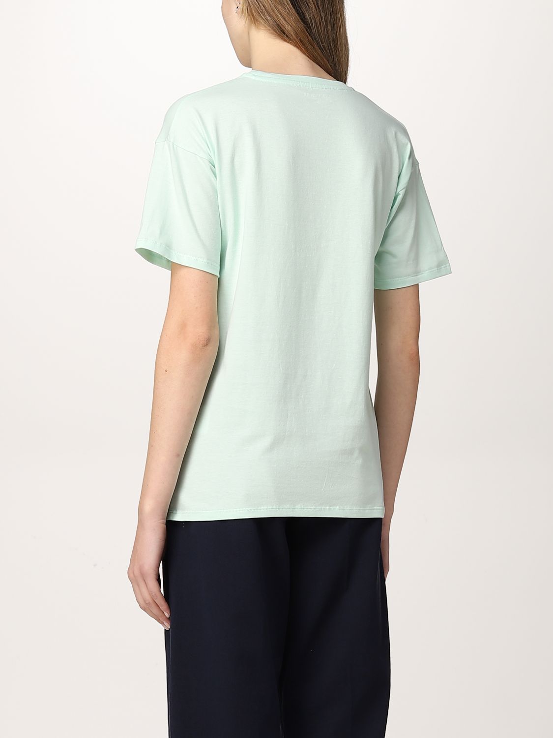CARHARTT WIP: Carhartt T-shirt with patch pocket and logo - Green ...