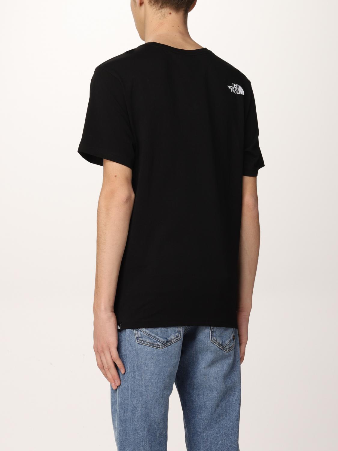 t shirt the nort face