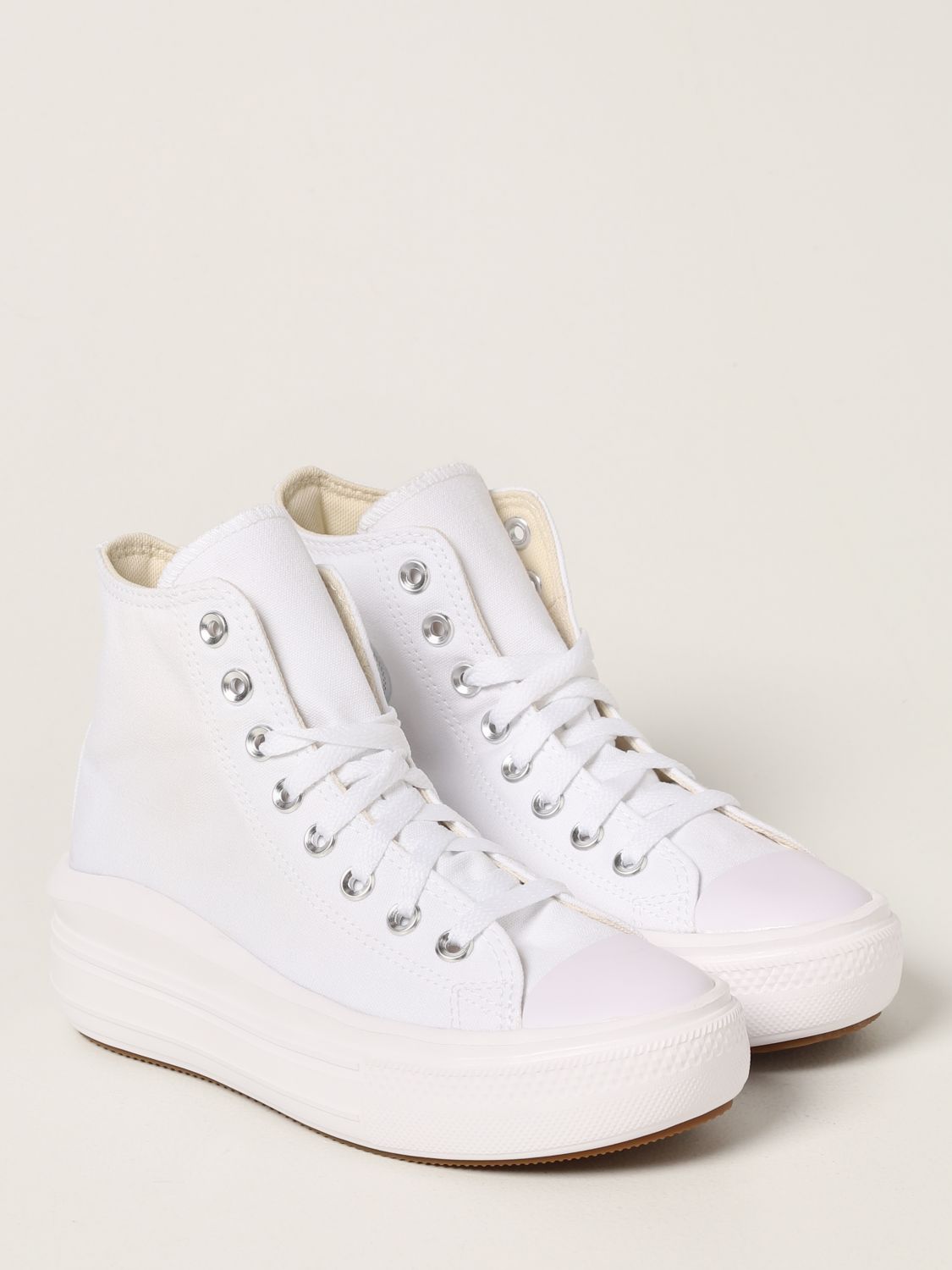Sneakers Converse: Sneakers Chuck Taylor All Star Move Converse bianco 2