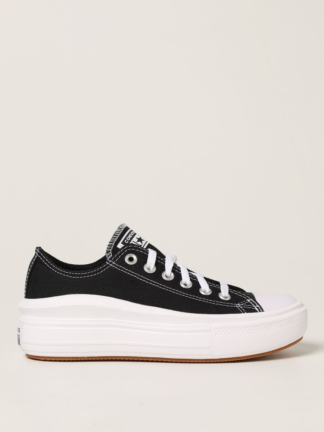 Sneakers Converse: Sneakers Chuck Taylor All Star Move Converse in tela nero 1