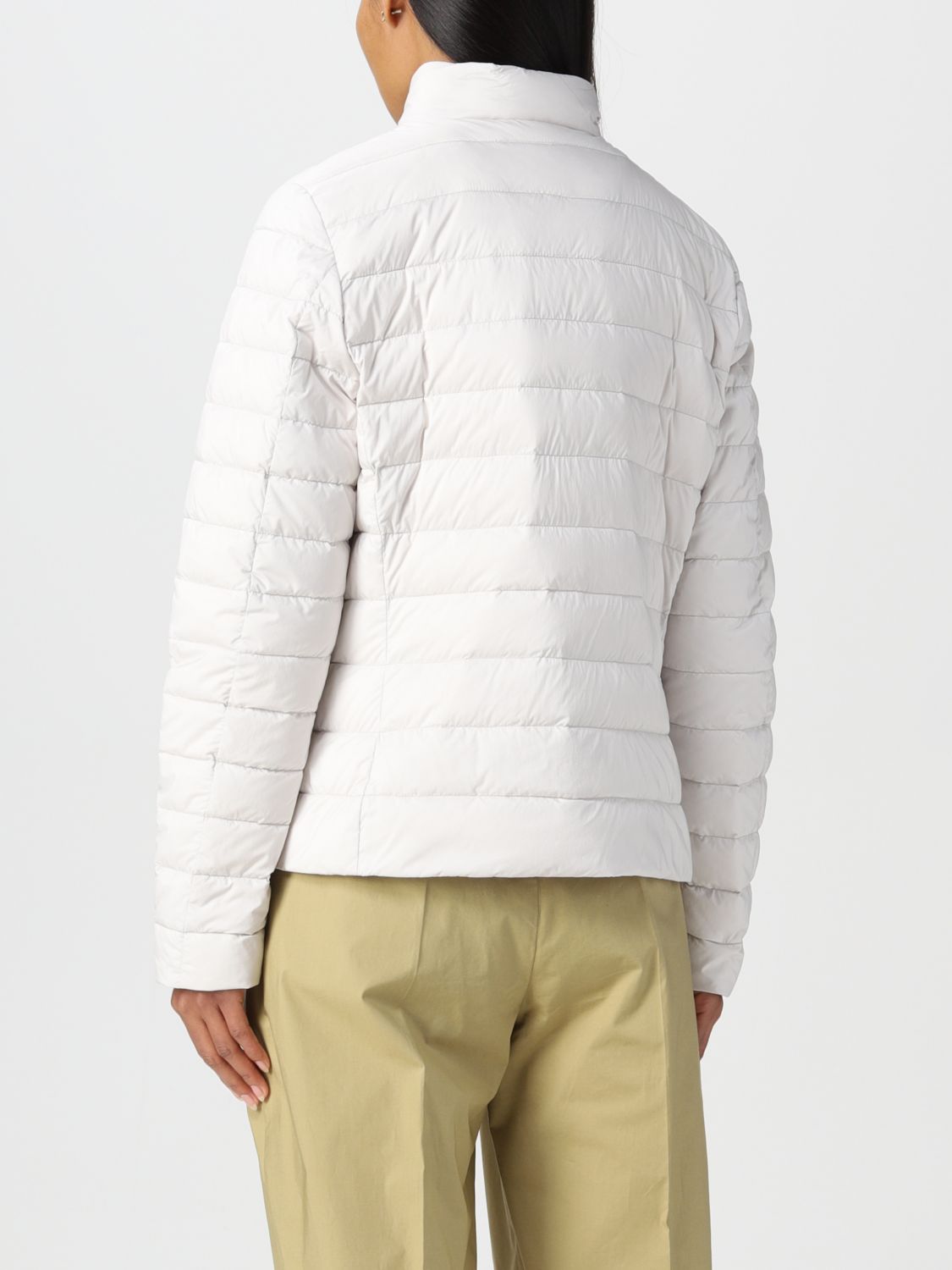 MOORER: jacket for women - Ivory | Moorer jacket CLEMENTS3 online on ...