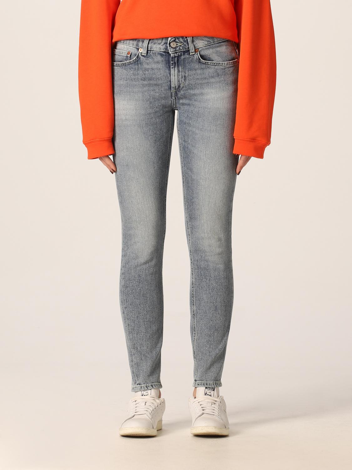 Dondup ジーンズ レディース ブルー ジーンズ Dondup P692ds0229aa10 Giglio Com