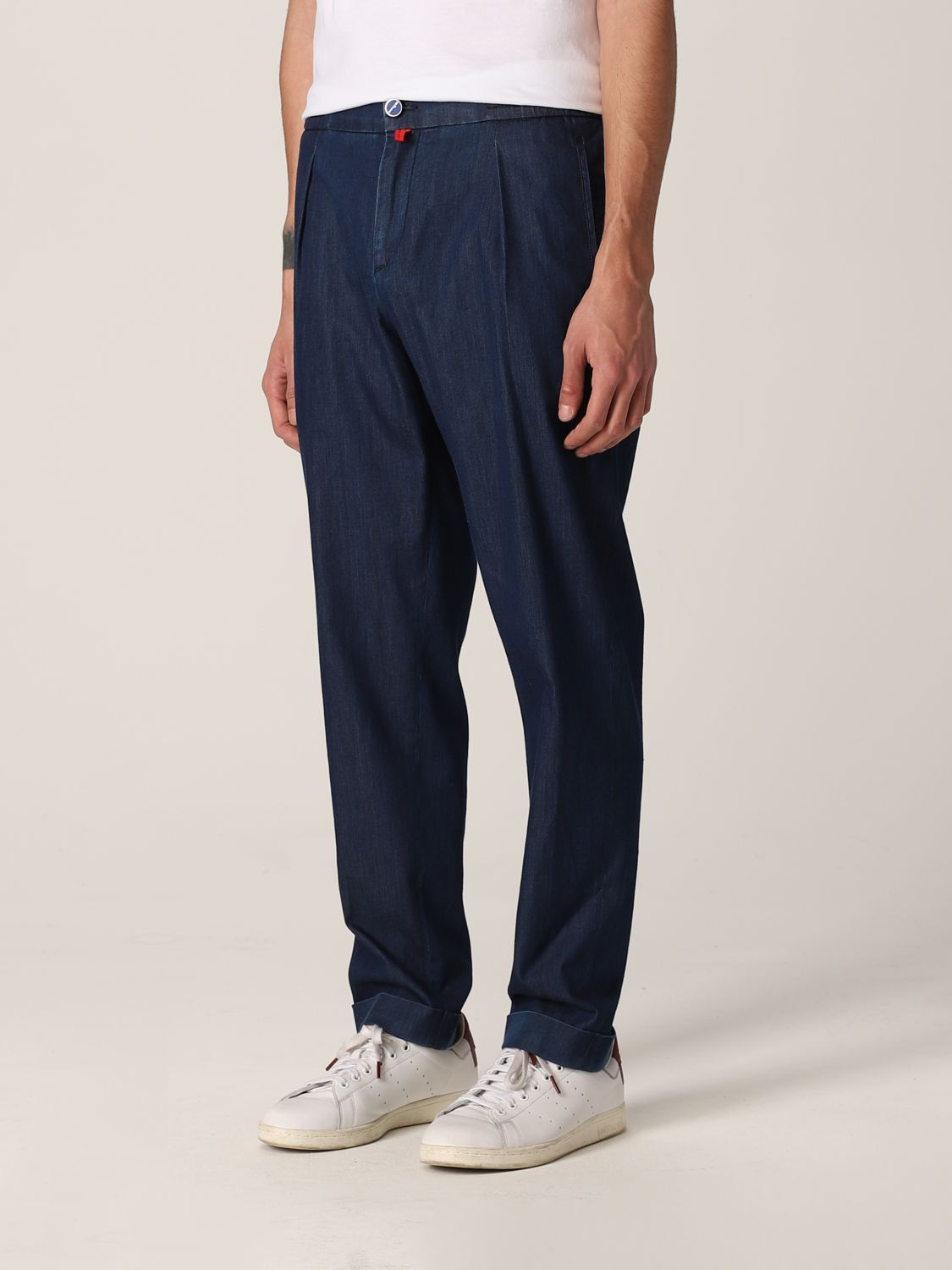 Jeans Kiton: Kiton jeans in cotton denim denim 3