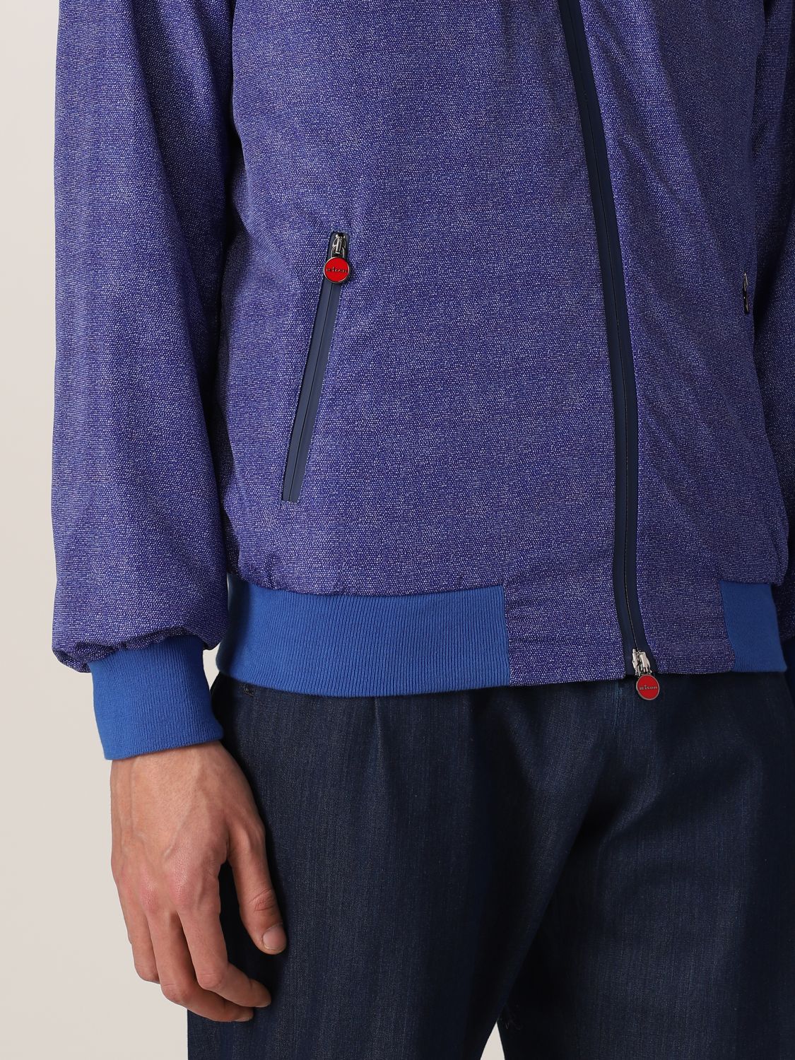 Куртка Kiton: Куртка Мужское Kiton синий 5