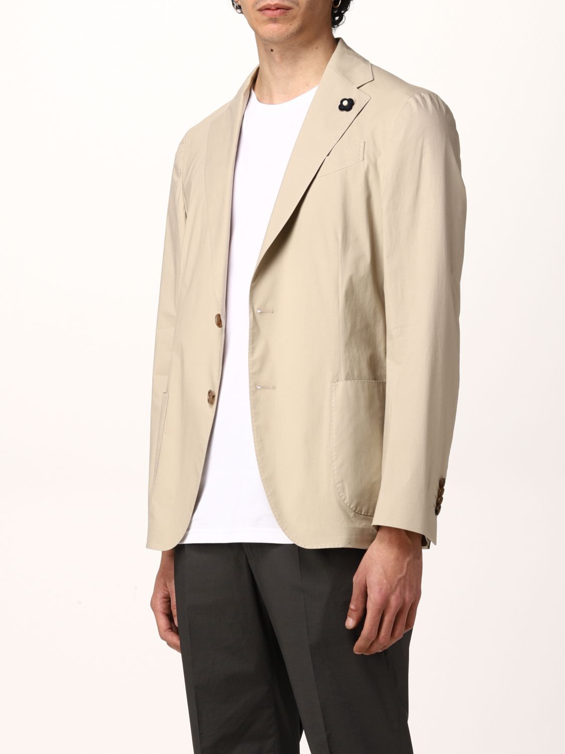 Blazer Lardini: Jacket men Lardini beige 3