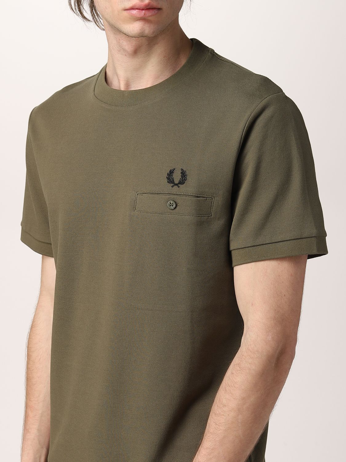 Tシャツ Fred Perry: Tシャツ メンズ Fred Perry ミリタリー 3