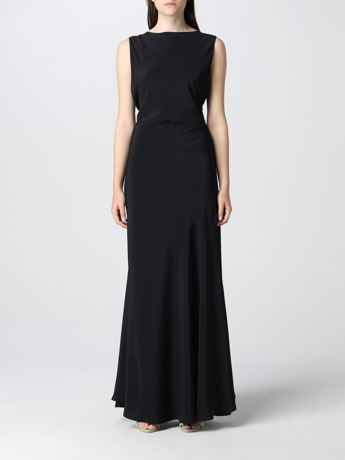 ERIKA CAVALLINI: dress for women - Black | Erika Cavallini dress P2ST13 ...