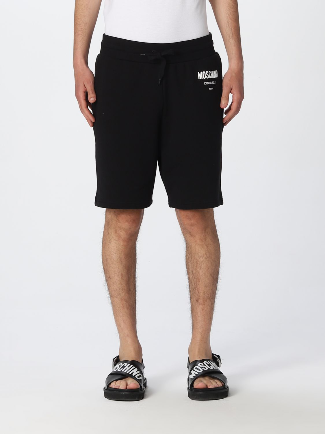 Short Moschino Couture: Moschino Couture men's pants black 1