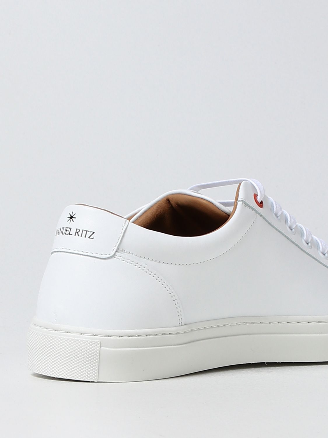 Sneakers Manuel Ritz: Manuel Ritz leather sneakers white 3