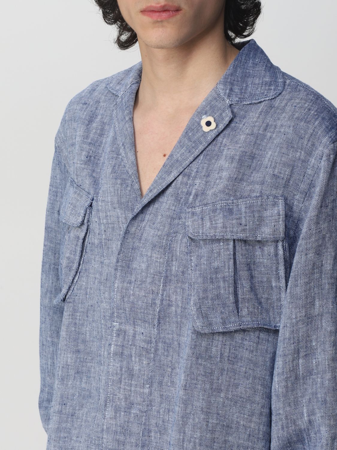 Shirt Lardini: Jacket men Lardini blue 4