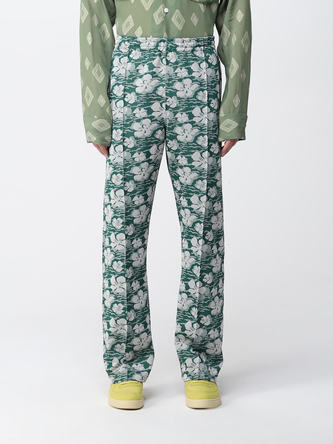 NEEDLES: Pantalone uomo - Verde | Pantalone Needles KP185 GIGLIO.COM