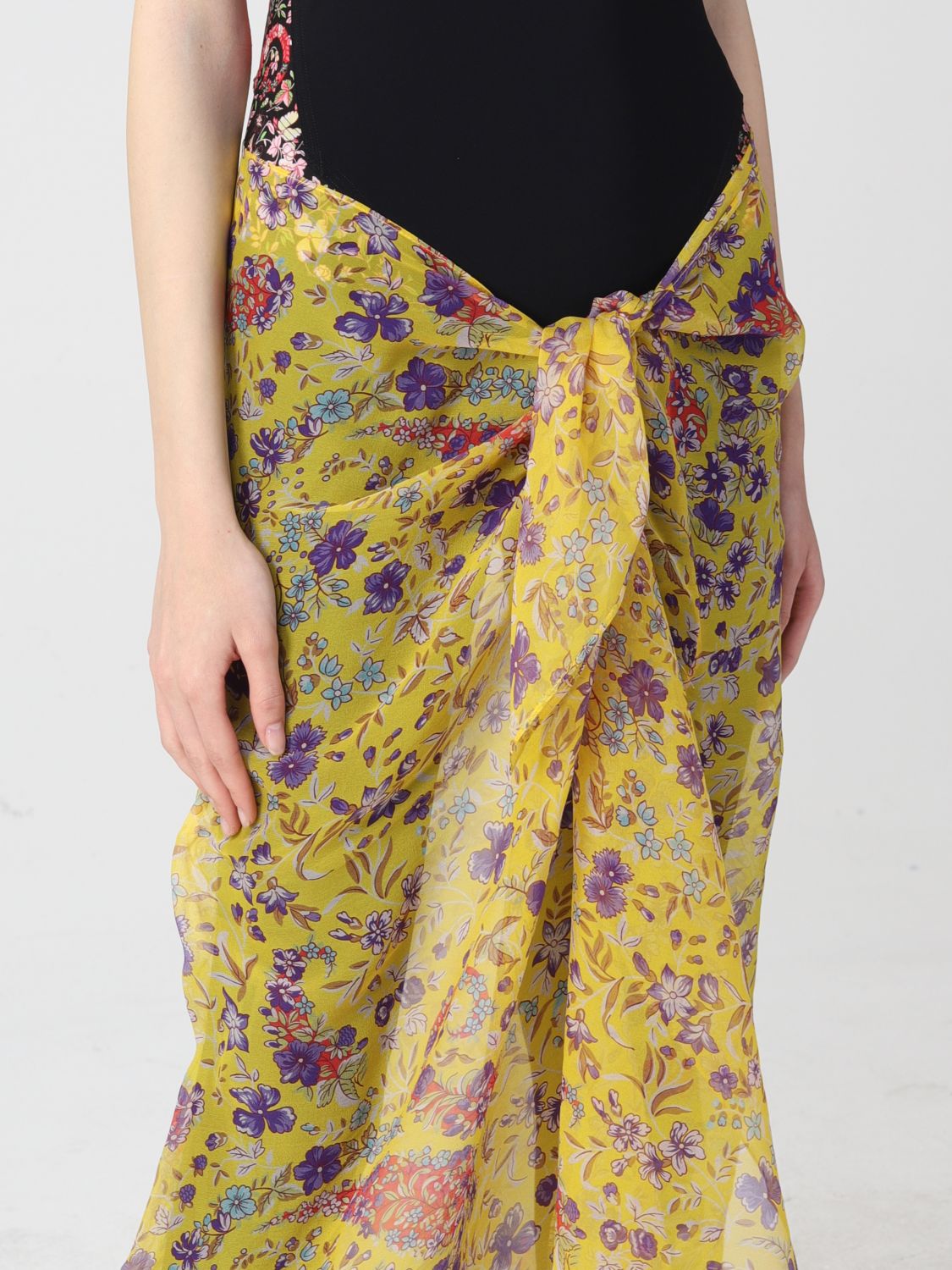 ETRO: women's sarong | Wrap-Skirt Etro Women Yellow | Wrap-Skirt Etro  161604422 GIGLIO.COM