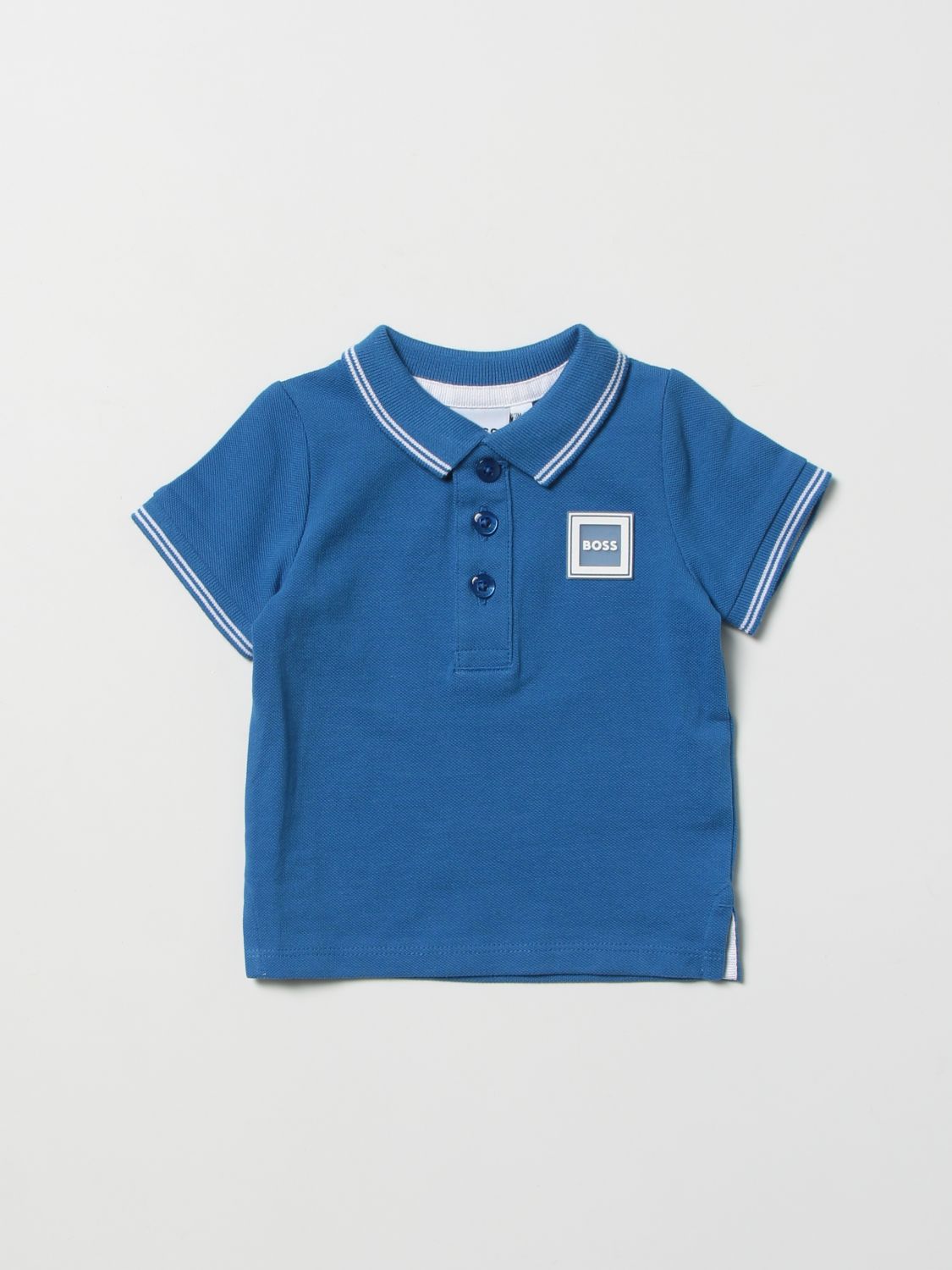 Camiseta Hugo Boss: Camiseta Hugo Boss para bebé azul oscuro 1