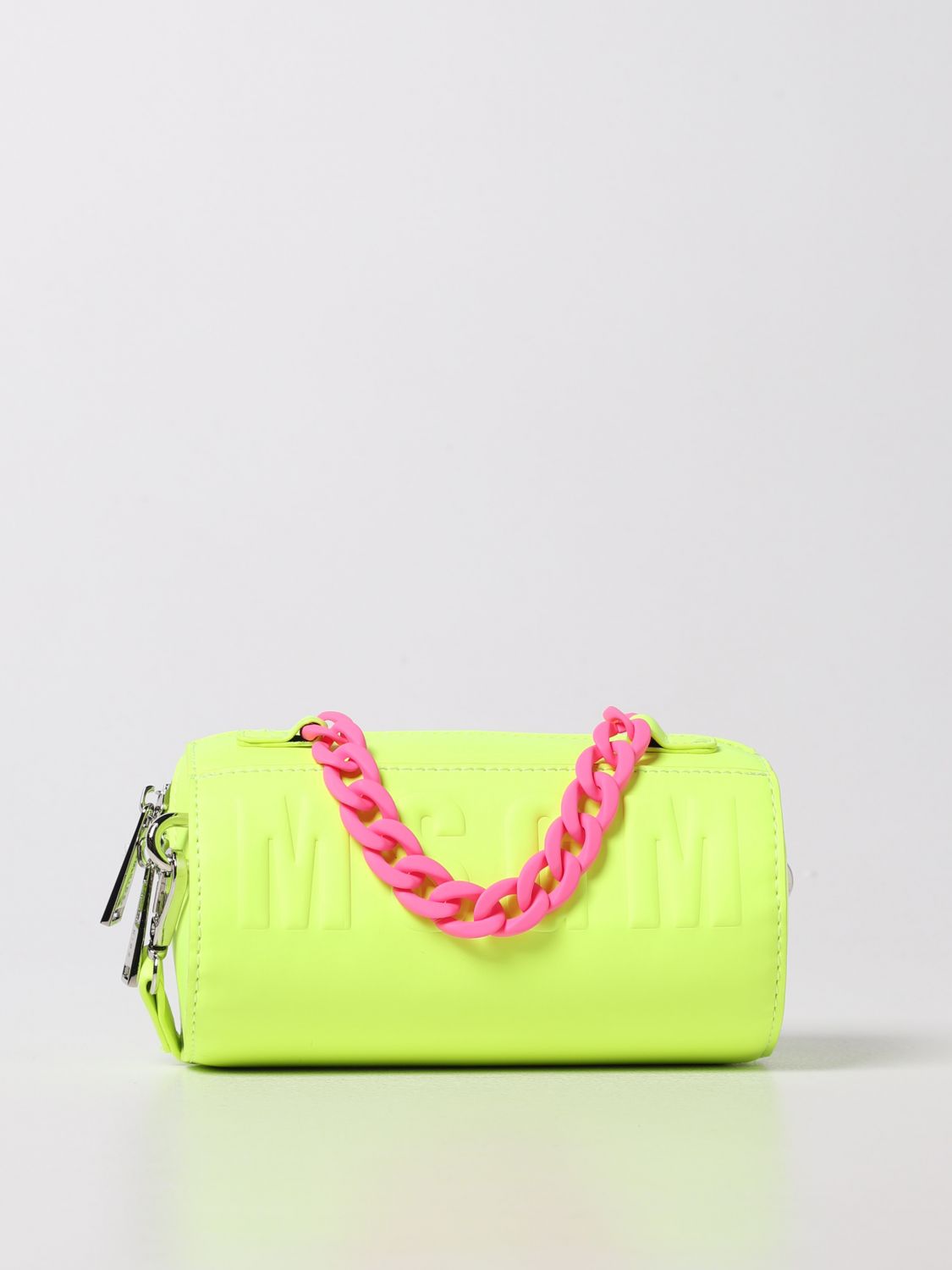 mistress Merchandising cabbage MSGM KIDS: crossbody bag in synthetic leather - Yellow | Clutch Msgm Kids  MS028795 GIGLIO.COM