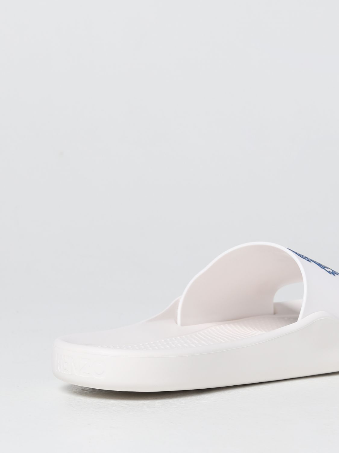 Sandals Kenzo: Kenzo rubber sandal with logo white 3