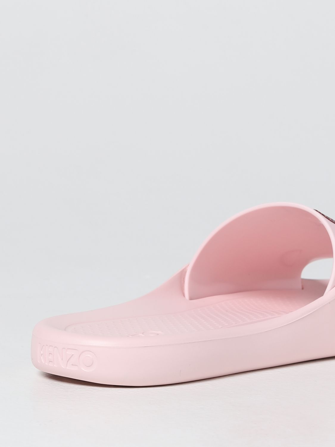 Босоножки без каблука Kenzo: Обувь без каблука Женское Kenzo розовый 3