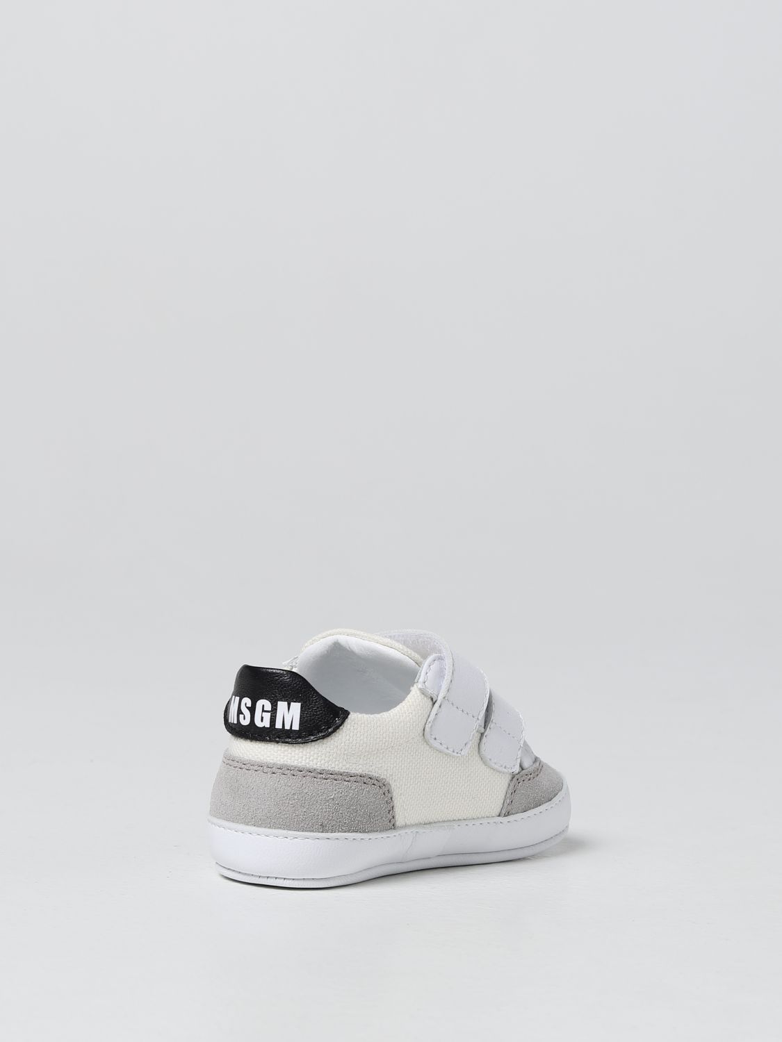 Shoes Msgm Kids: Msgm Kids leather shoes white 3