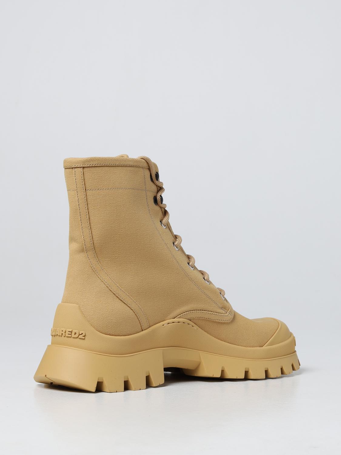 camel colored combat boots