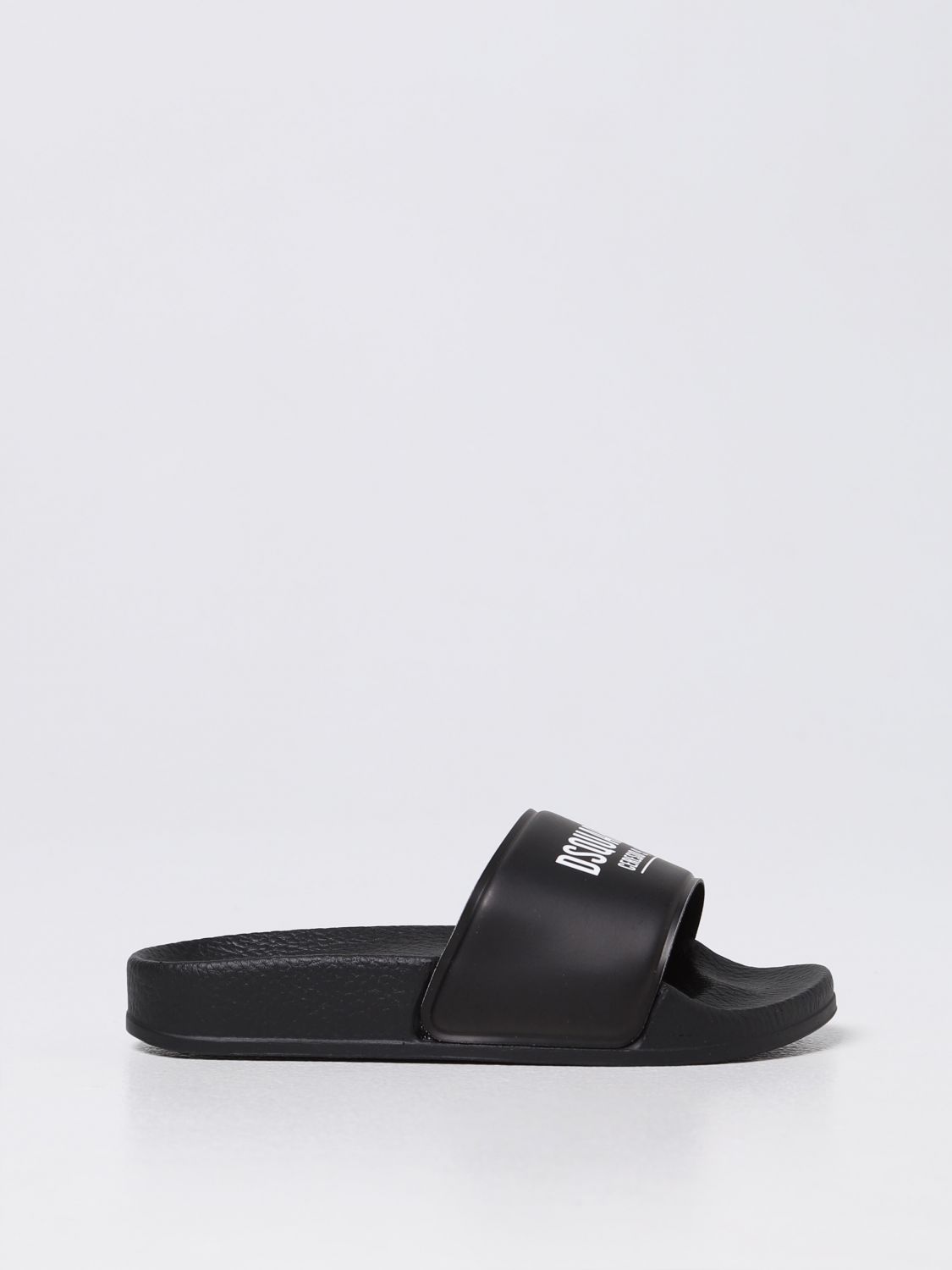 Shoes Dsquared2 Junior: Dsquared2 Junior sandal with logo black 1