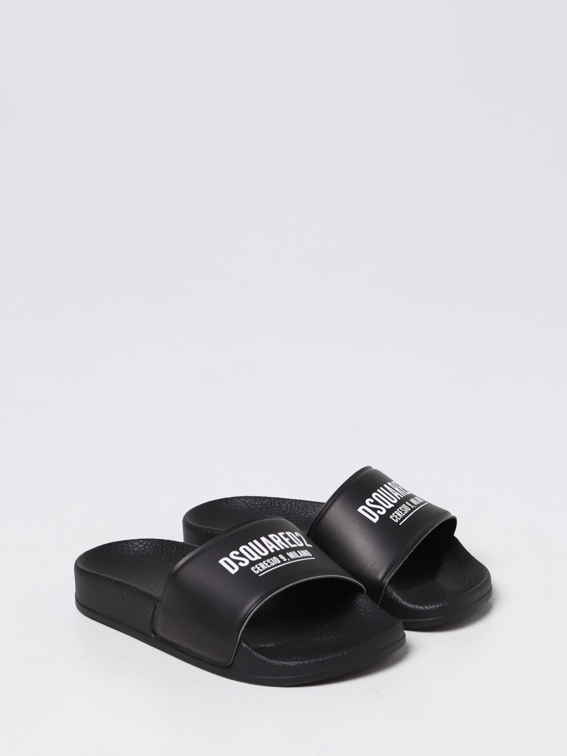 Shoes Dsquared2 Junior: Dsquared2 Junior sandal with logo black 2