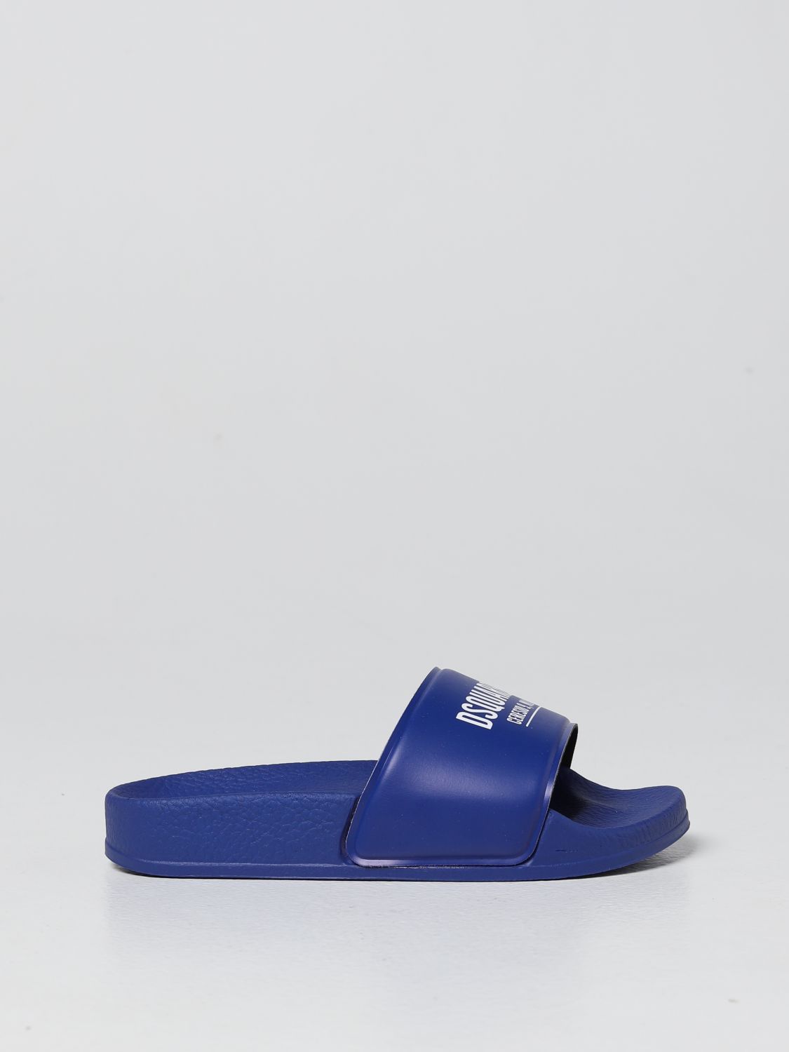 Shoes Dsquared2 Junior: Dsquared2 Junior sandal with logo blue 1