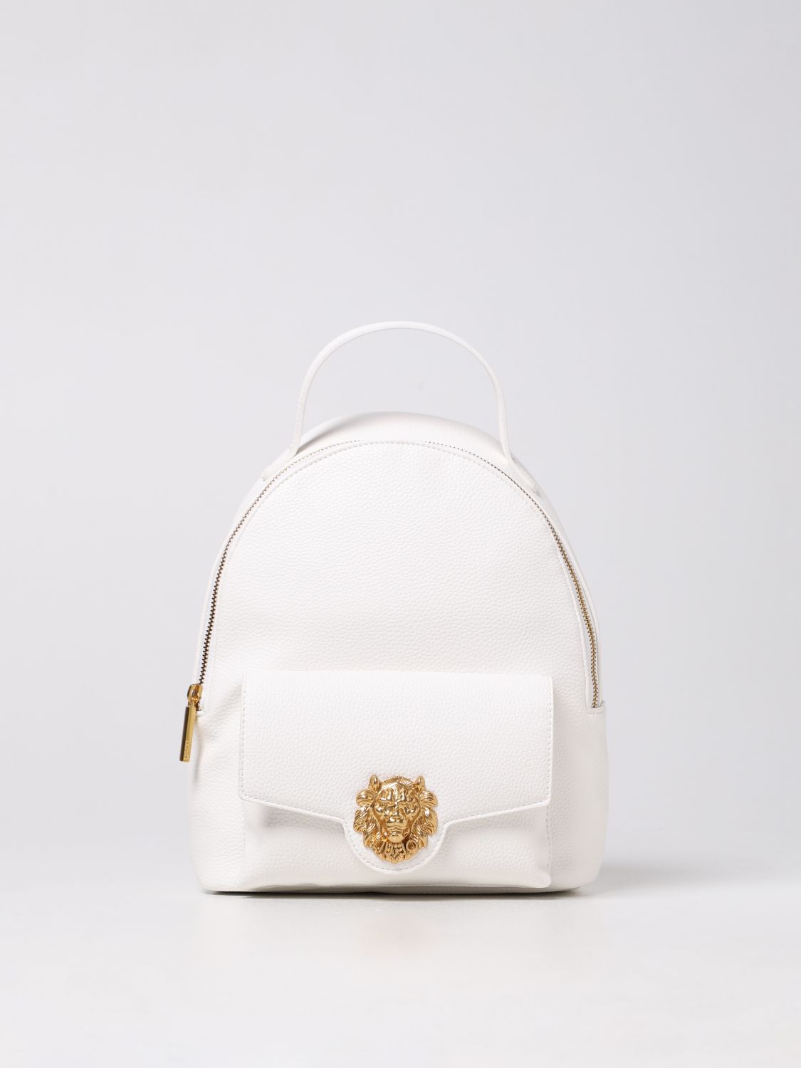 Liu •jo Backpack In Textured Synthetic Leather In White