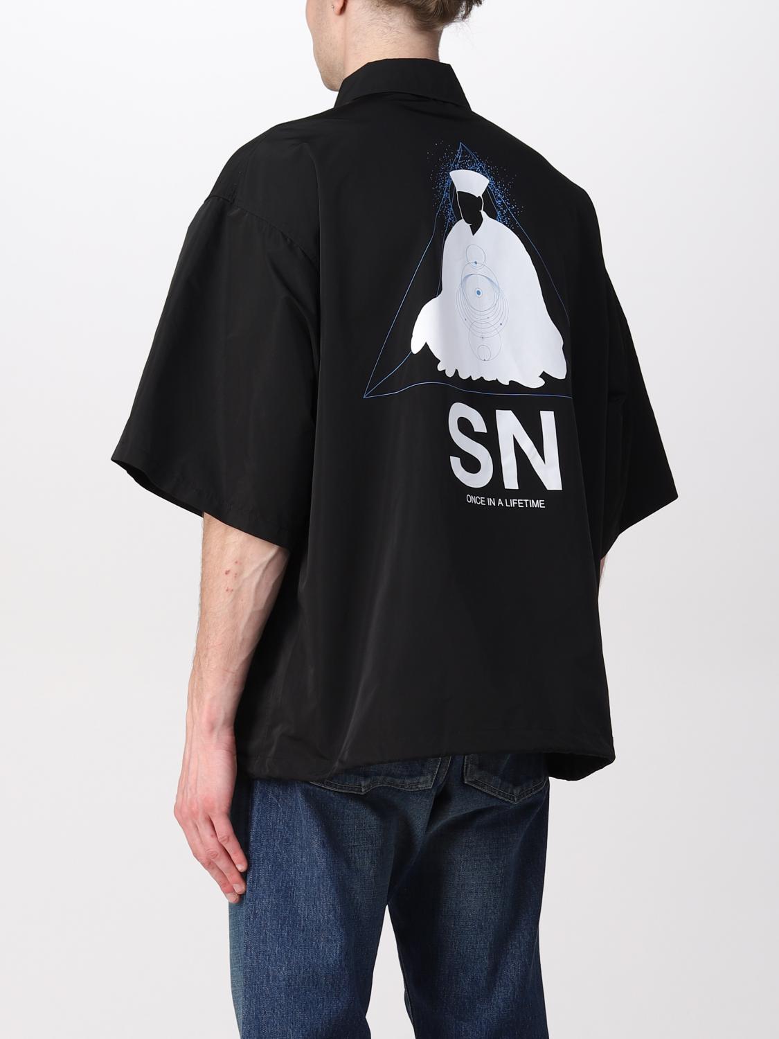UNDERCOVER: shirt for man - Black | Undercover shirt UC1B4402 ...