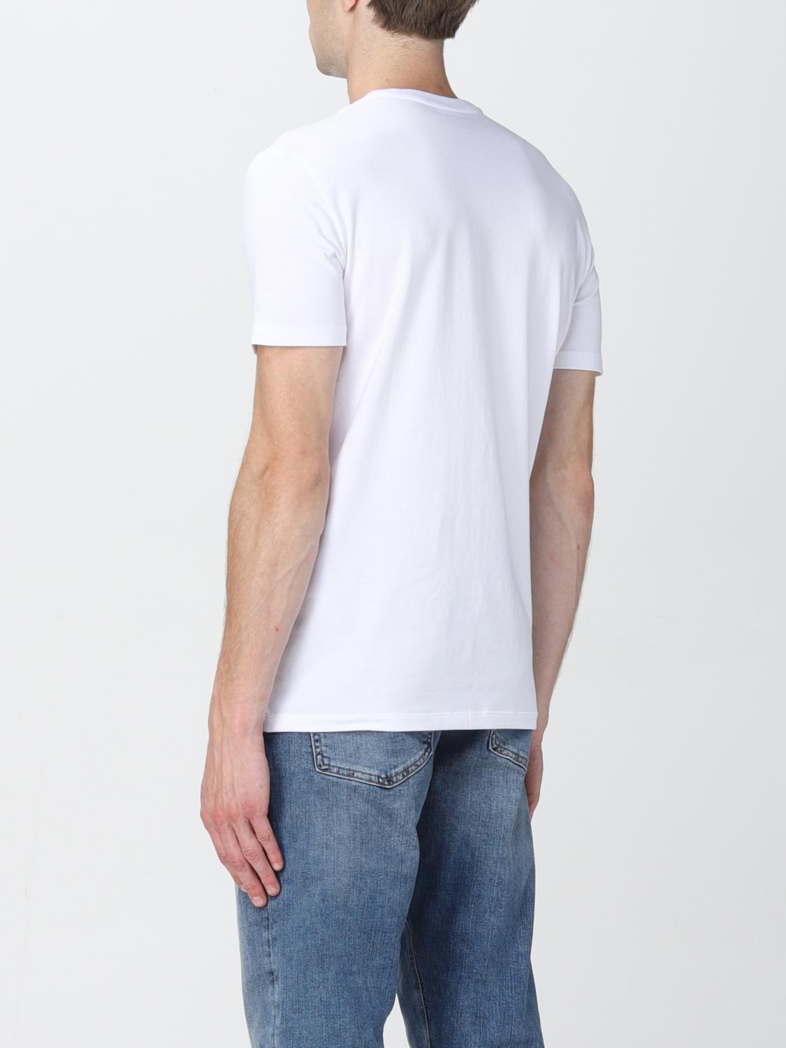 ARMANI EXCHANGE: cotton T-shirt - White 