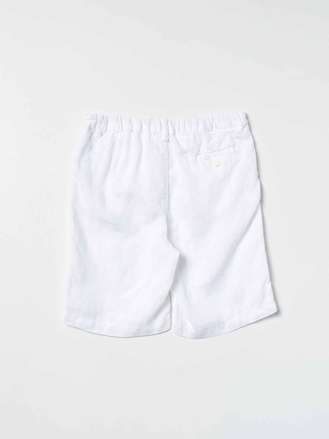 短裤 Il Gufo: Il Gufo短裤男童 白色 2