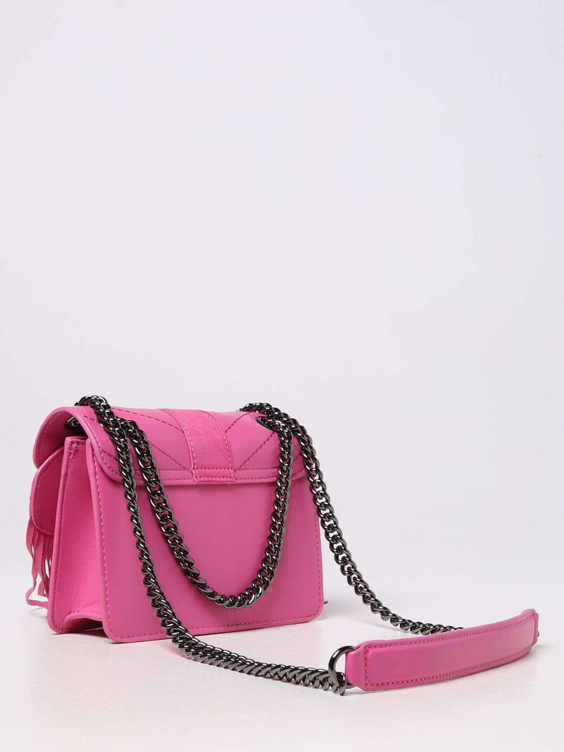 Borsa Gaelle Paris Fringes Xs da donna giallo sole in poliuretano |  ScuderiStore