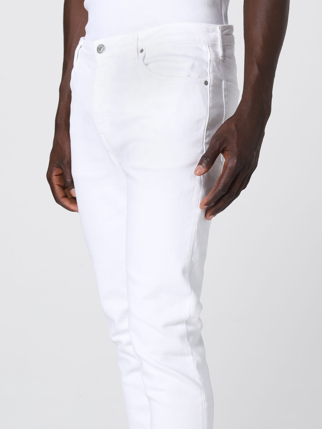 Jeans Haikure: Jeans Haikure in denim di cotone bianco 3