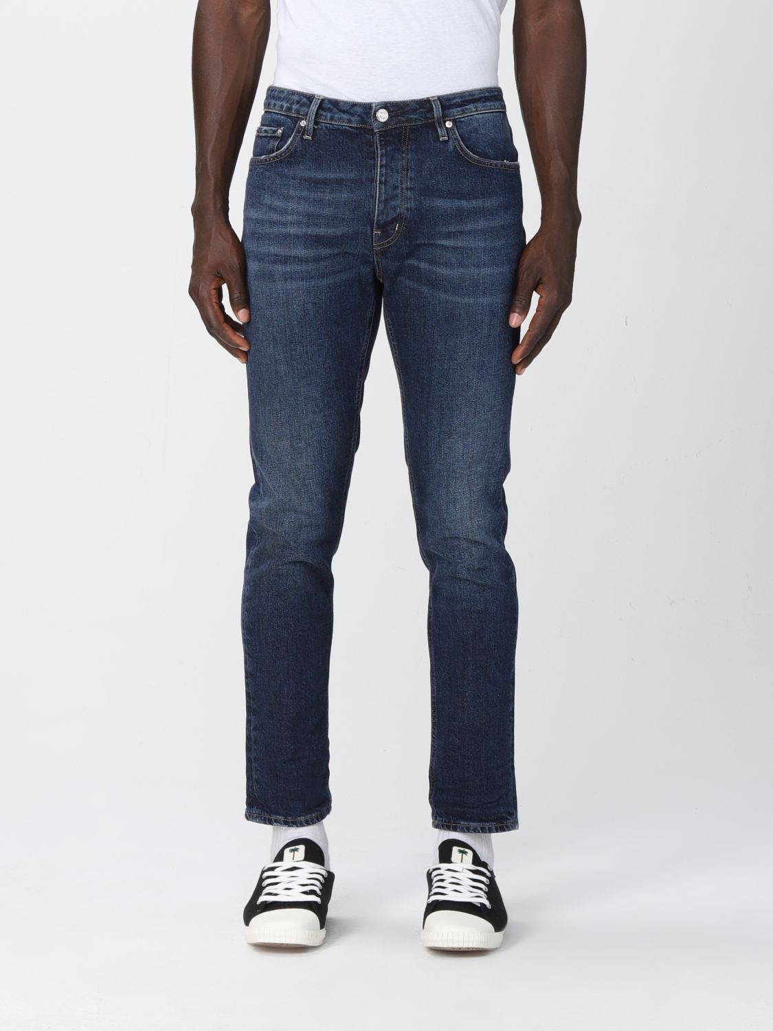 Jeans Haikure: Jeans cropped Haikure in denim washed blue 1