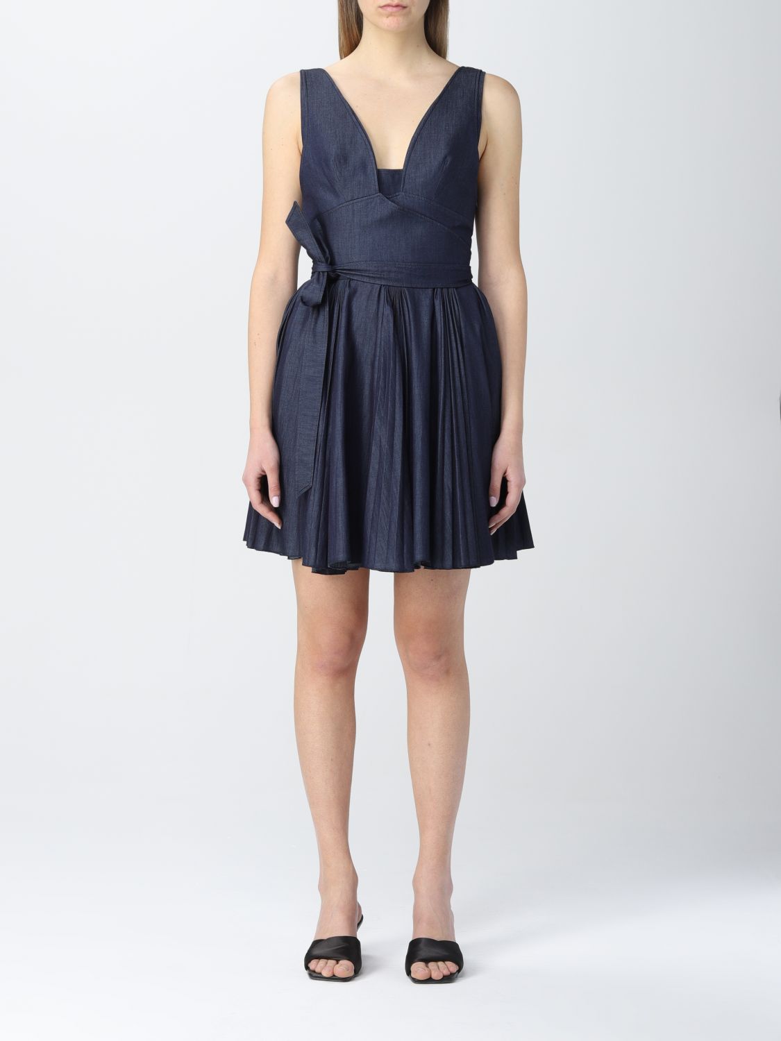GIOVANNI BEDIN: dress for woman - Blue | Giovanni Bedin dress ...