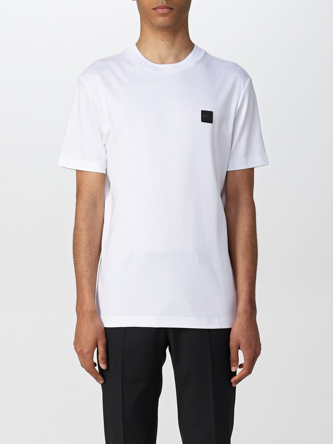 BOSS: t-shirt for man - White | Boss t-shirt 50467101 online on GIGLIO.COM