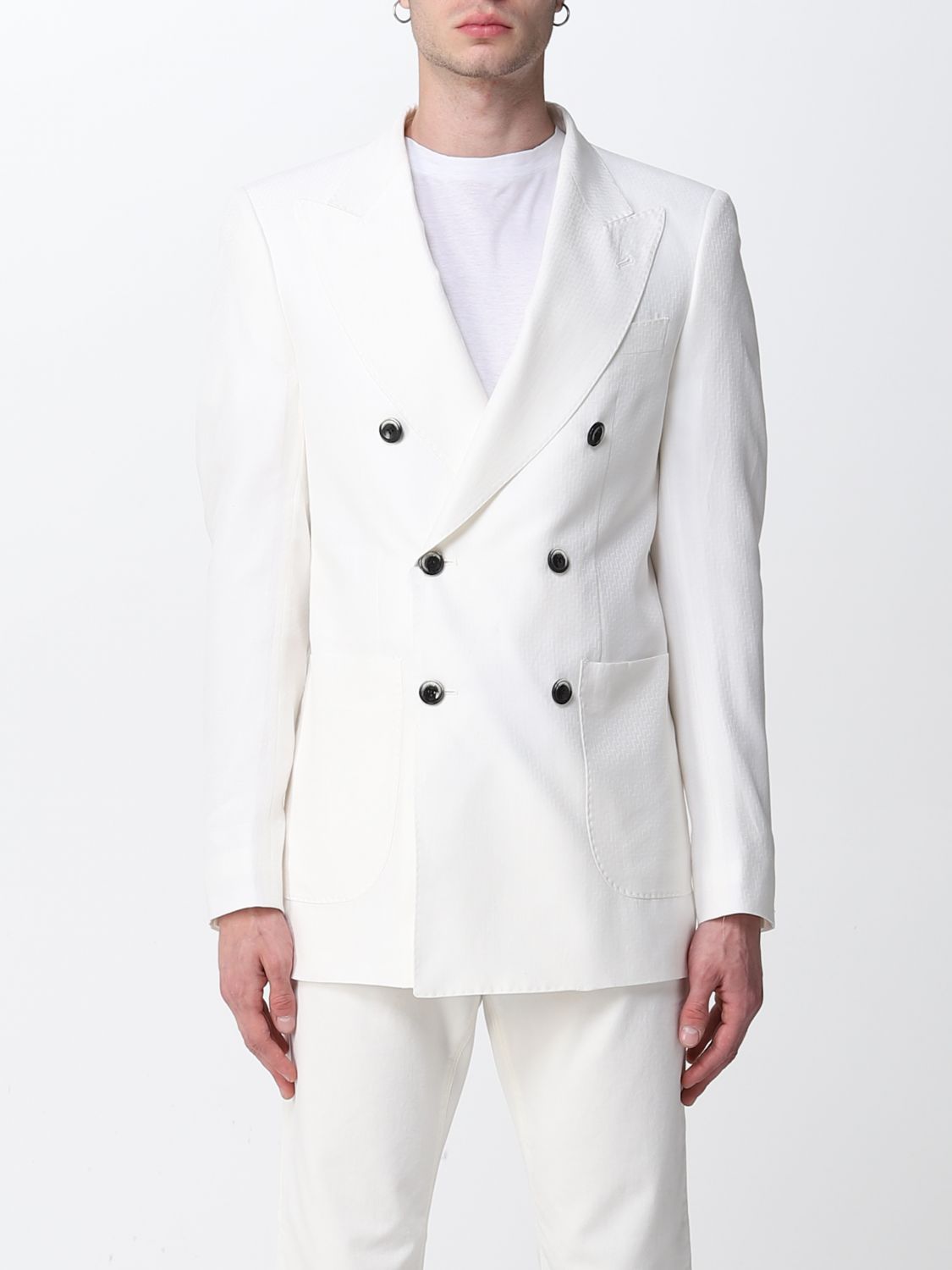 armani white blazer