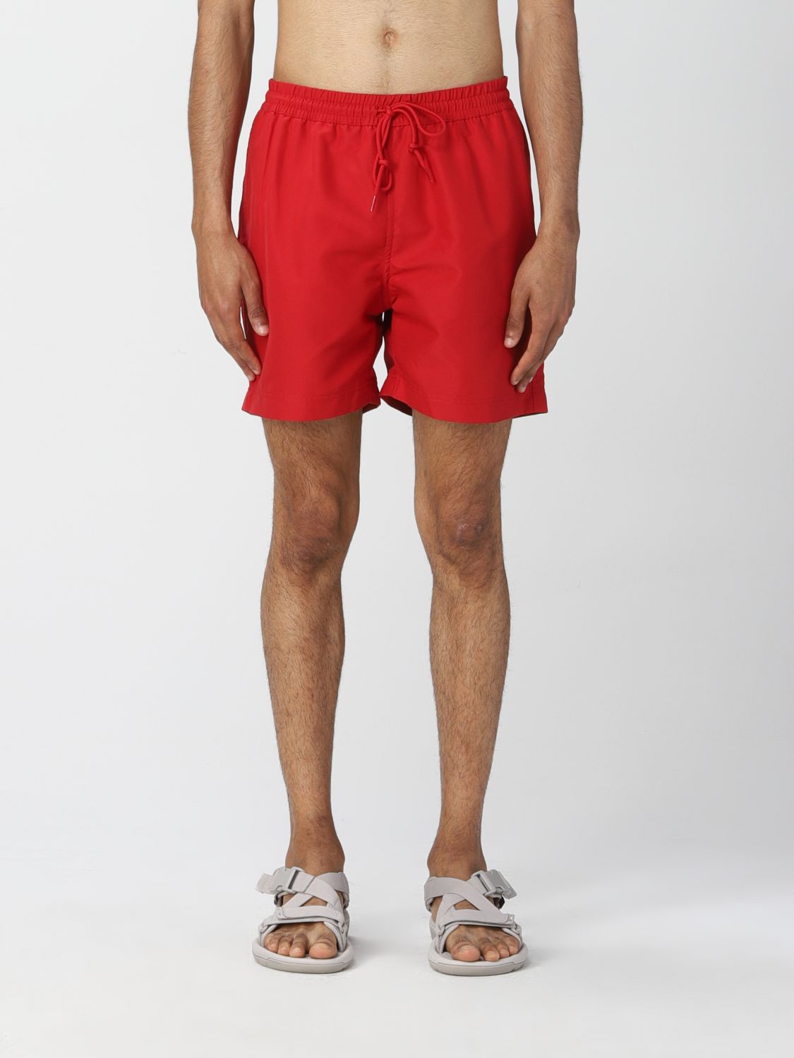 Carhartt Nelson Swimsuit In Technical Fabric In Red | ModeSens