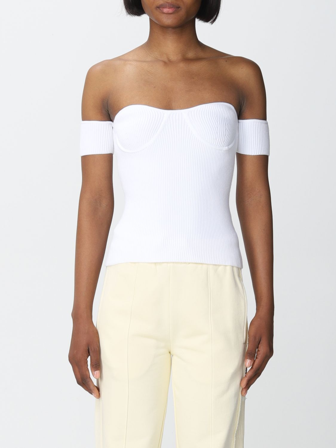 Top Helmut Lang: Helmut Lang top for woman white 1