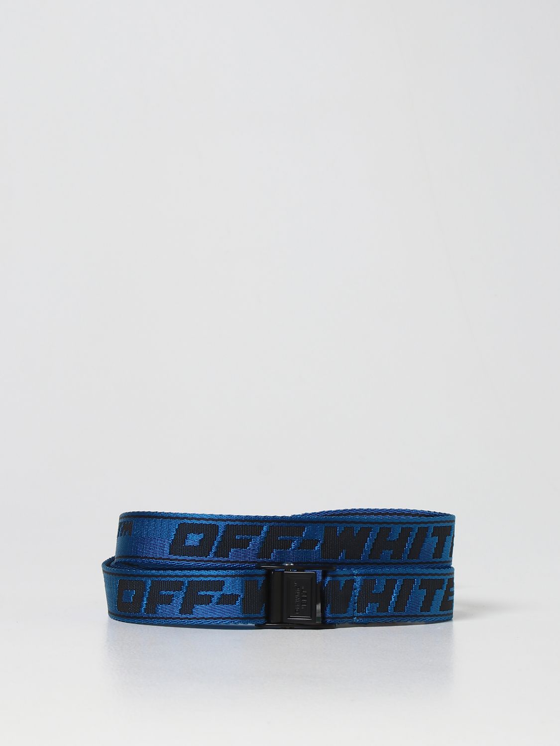 Belt Off-White: Off-White canvas belt blue 1